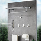 Modern Bathroom Accessories As a Single Piece or as a Set made of Plastic and Metal