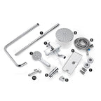 Modern balanced printed converter faucet shower head shower fitting on the wall