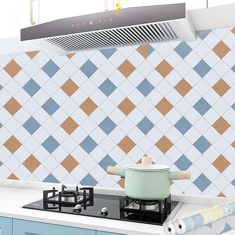 Modern waterproof PVC mosaic tile for kitchen backsplash scratch-resistant