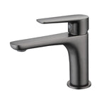 Light Luxury Basin Faucet with Lever Handle Single Hole Bathroom Faucet