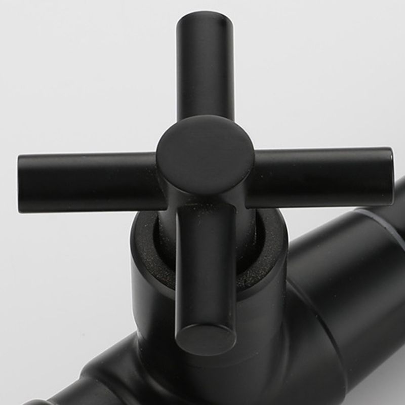 Modern 1-Hand Basin Faucet 1 Hole Wall Mounted Bathroom Faucet