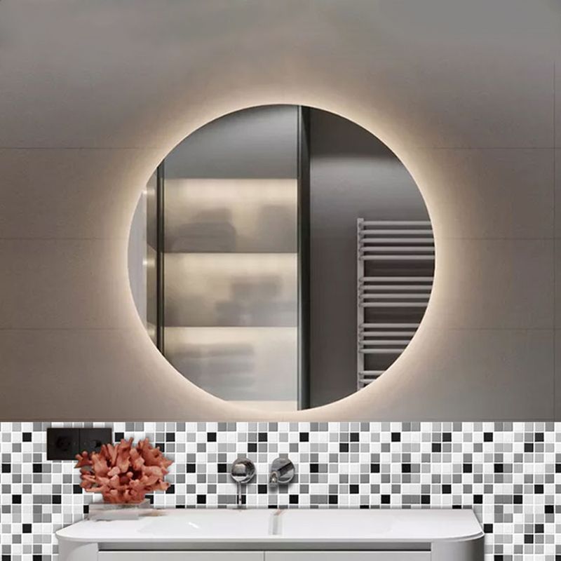 Tile Stripping & Gluing Square Mosaic PVC Stain Resistant Stripping and Gluing Plates for Shower 5 Pack
