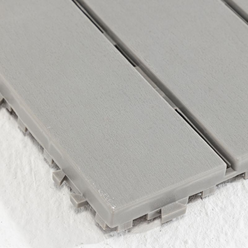 Modern Style WPC Flooring Corrosion Resistant Square Wood Floor