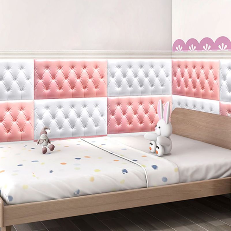 Contemporary Wall Panel Textured Wall Interior Waterproof Upholstered Panel