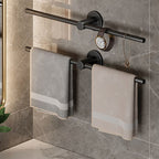 2-piece modern bathroom accessory set towel bar made of stainless steel