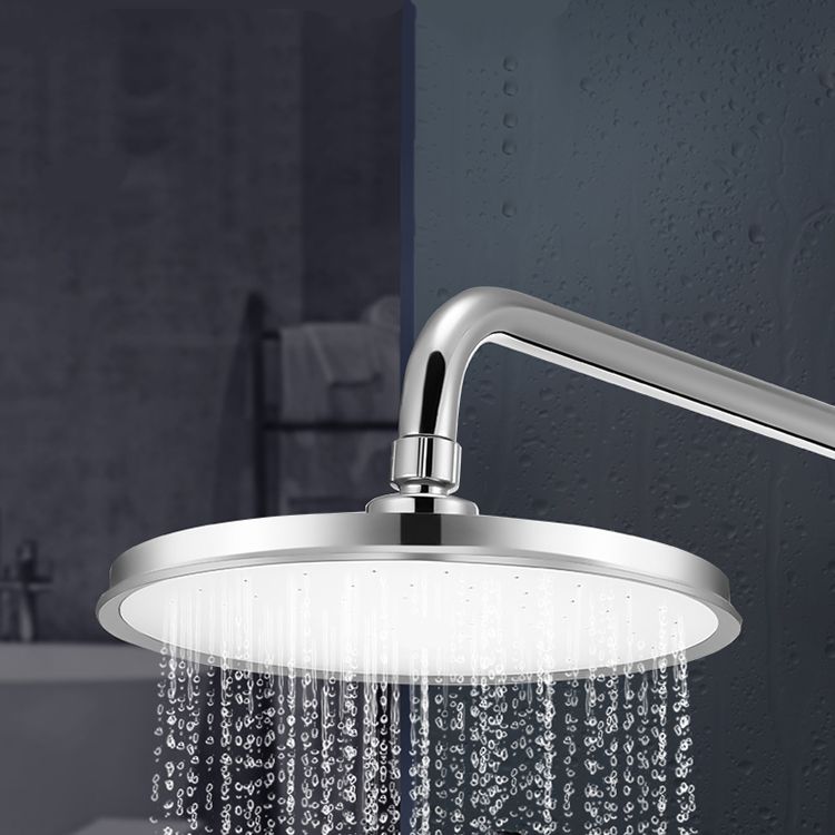 Round Showerhead Combo Modern Fixed Showerhead for Bathroom