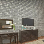 3D embossing interior wall panel self-adhesive square wall panel