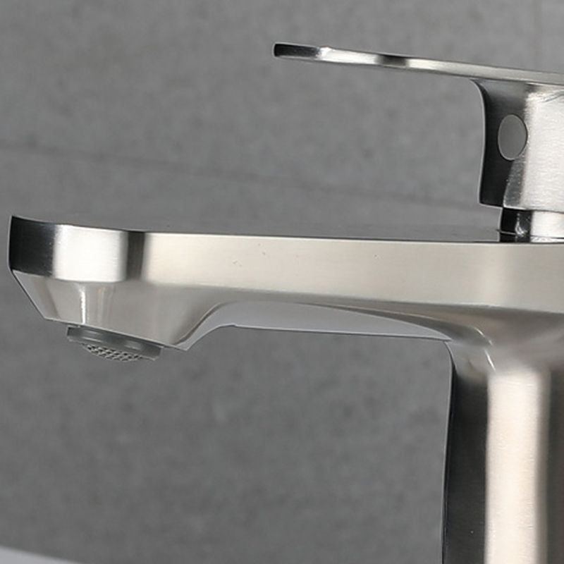 Square 1-Handle Basin Faucet 1 Hole Basin Faucet