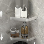 Modern Bathroom Accessories Set Silver Bathroom Shelf Towel Holder Bathroom Accessories Kit