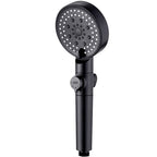 Plastic Wall Mounted Shower Head Modern Handheld Shower Head