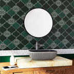 Arabesque Peel and Stick Tiles Mosaic Tiles Self-Adhesive Backsplash