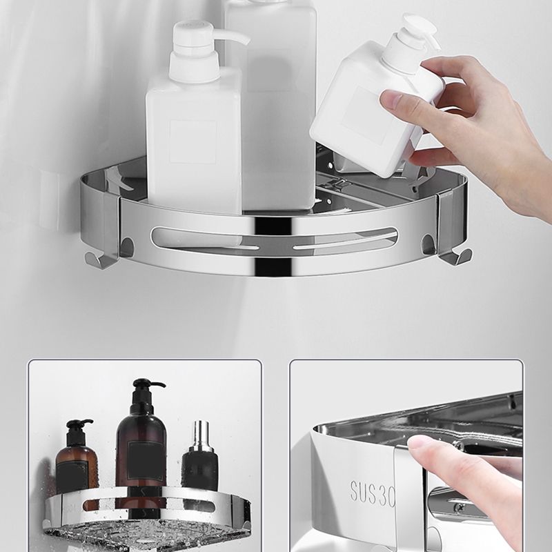 Modern Bathroom Set with Bathroom Shelf/Towel Bar Polished Chrome Bathroom Accessory Set