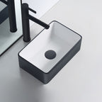 Modern porcelain floor washbasin Rectangular washbasin for the bathroom