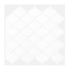 Polygon Metal Peel and Stick Back Wall Tile PVC Peel and Stick Tile for the Kitchen