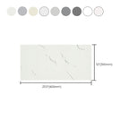 Modern Waterproof Back Wall Tile Smooth Peel and Stick Back Wall Tile for the Kitchen