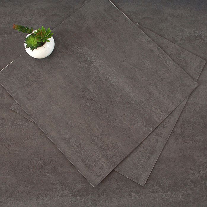 Low Gloss Vinyl Floor Self-Adhesive Vinyl Floor with Square Edge