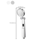 Standard Constant Temperature Shower Head Round Metal Adjustable Spray Pattern Shower Head