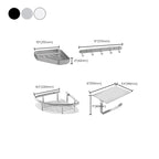 Modern Bathroom Accessories Set Paper Holder Bathroom Shelf Bath Hardware Set
