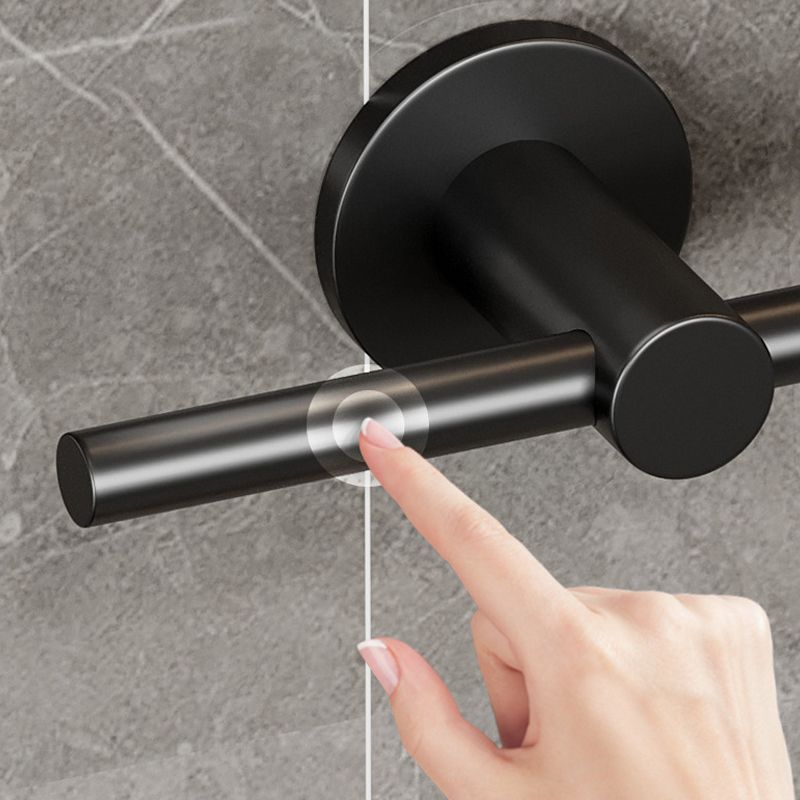 2-piece modern bathroom accessory set towel bar made of stainless steel
