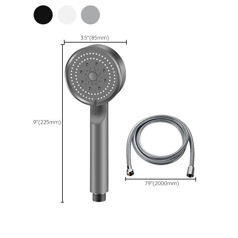 Contemporary shower head combination hand shower plastic wall-mounted round shower combination