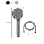 Contemporary shower head combination hand shower plastic wall-mounted round shower combination
