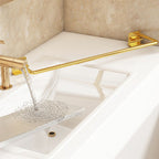 Modern Silver/Gold Bathroom Hardware Set Bathroom Shelf Bathroom Set