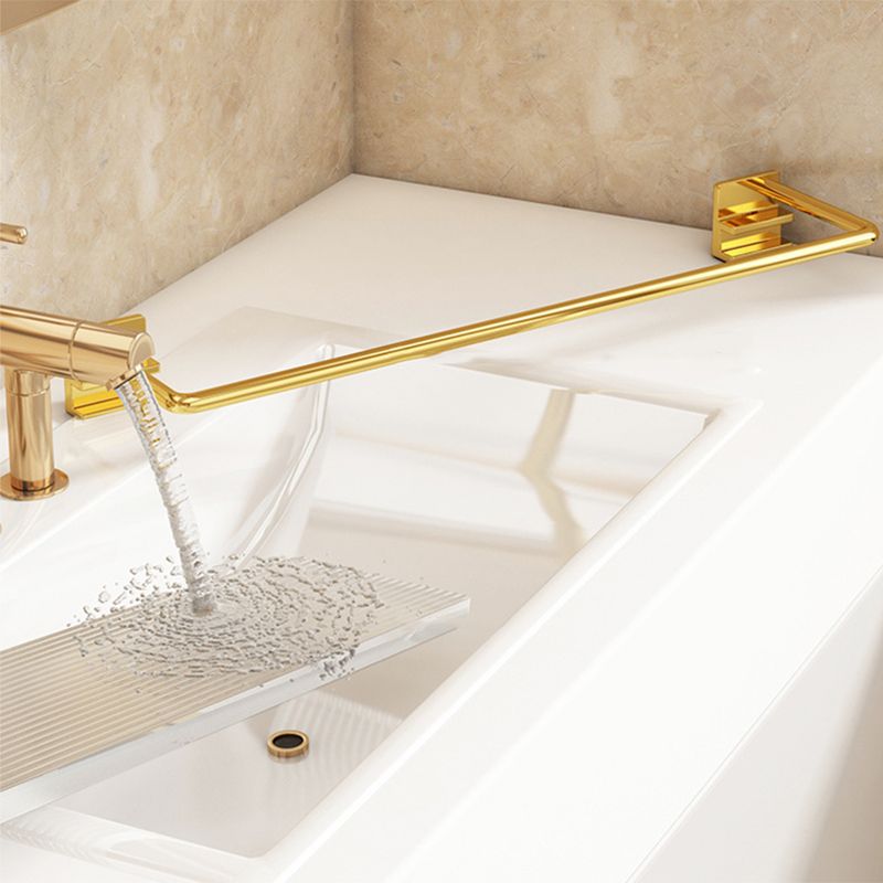 Modern Silver/Gold Bathroom Hardware Set Bathroom Shelf Bathroom Set