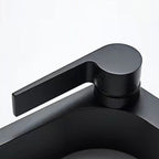 Modern vessel faucet brass lever waterfall spout sink faucet