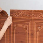 Classic Wall Access Door Peel and Stick 3D Embossed Wall Ceiling for the Living Room