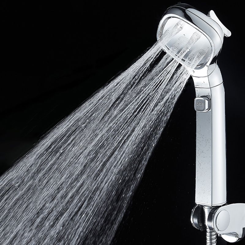 Modern Plastic Showerhead Wall-mounted Showerhead with Adjustable Water Flow