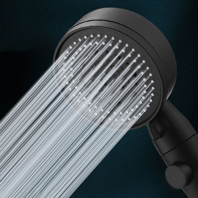 Contemporary Showerhead Combination Handheld Shower Plastic Wall Mount Round Showerhead