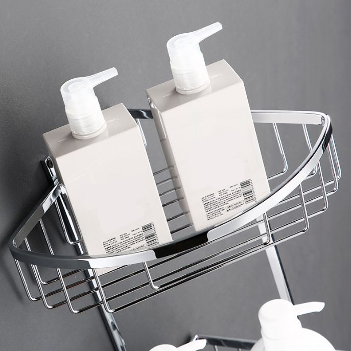 5-piece Bathroom Accessory Set Modern Polished Chrome Bathroom Set