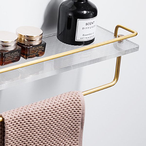 Modern Bathroom Hardware Towel Rail Bath Shelf Bathroom Accessories Set