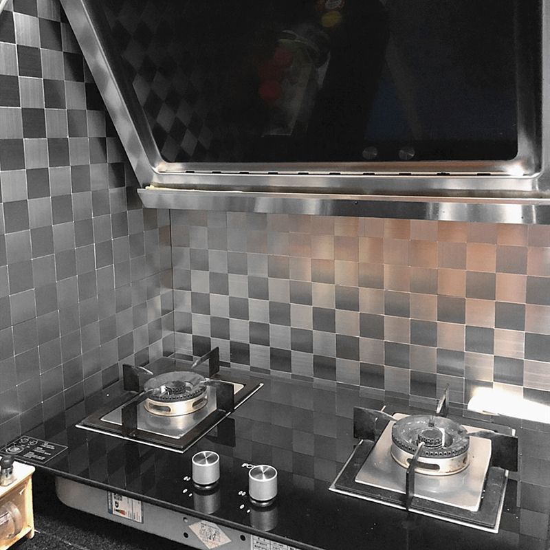 Square Peel & Stick Mosaic Tile Waterproof Mosaic Tiles Wallpaper
