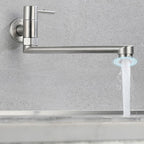 Kitchen faucet pot filling valve single handle swivel stainless steel kitchen faucet