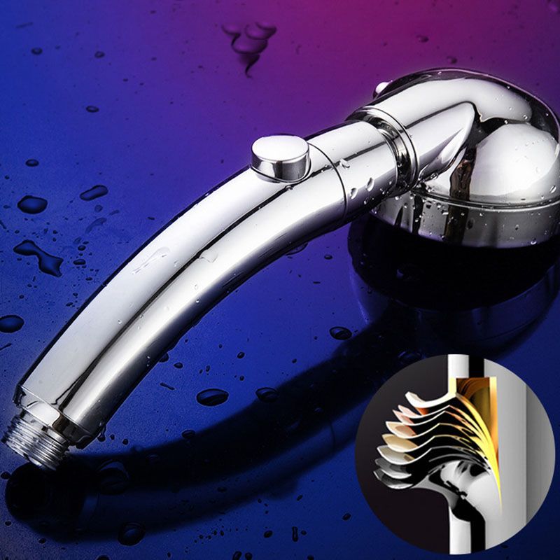 Contemporary Shower Combination Hand Shower Plastic Wall Mount Round Shower Head Combination
