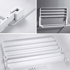 White Bathroom Accessories Hardware Set Modern Bathroom Accessories Set, Towel Holder