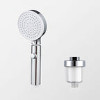 3 Spray Shower Head Adjustable Spray Pattern Swivel Hand Shower Head