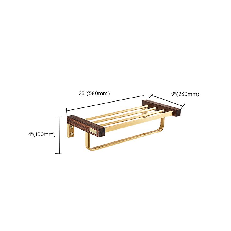 Modern Gold Bathroom Accessory Set Bathroom Shelf Paper Holder Bathroom Accessory Set