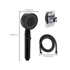 Contemporary Shower Head Combo Hand Shower Plastic Wall Mounted Shower Head