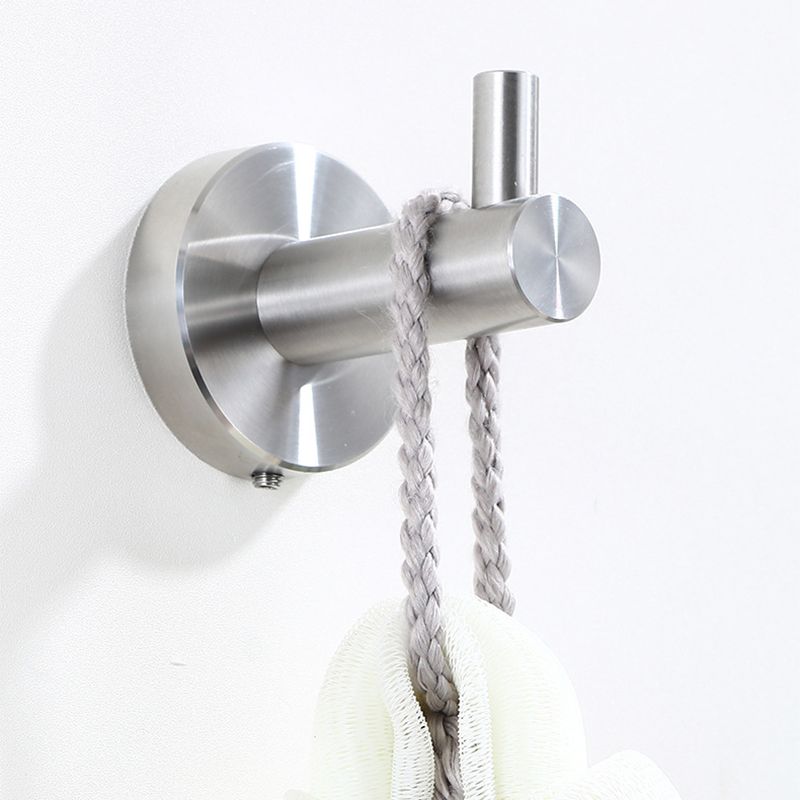 Stainless Steel Bathroom Set 3-piece Modern Style Simple Bathroom Accessories Set