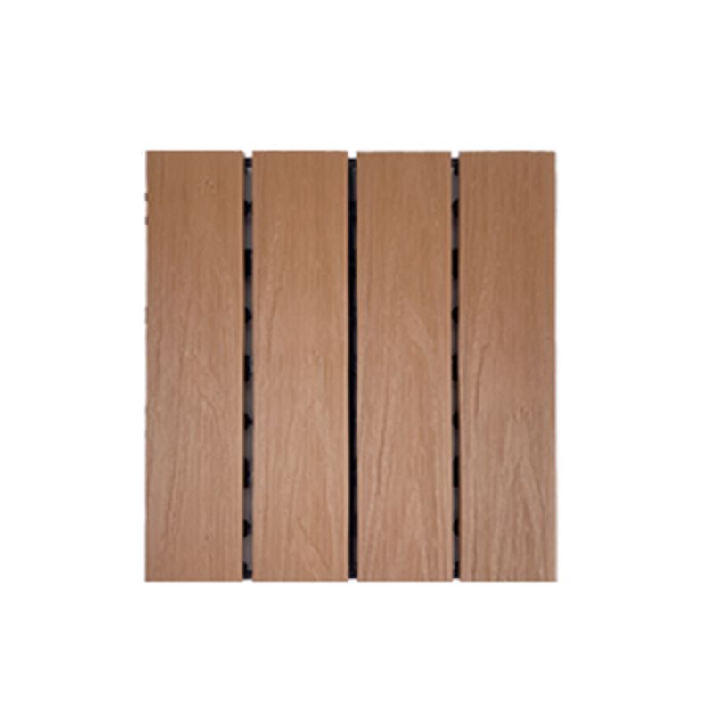 Corrosion-resistant Wood Floor Modern Style Square Outdoor Wood Floor