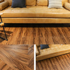 Peel and Stick Vinyl Flooring Matte Vinyl with Wood Look