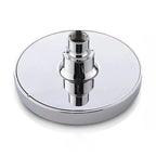 Contemporary Shower Combination Fixed Shower Head Stainless Steel Wall Mounted Round Shower Head