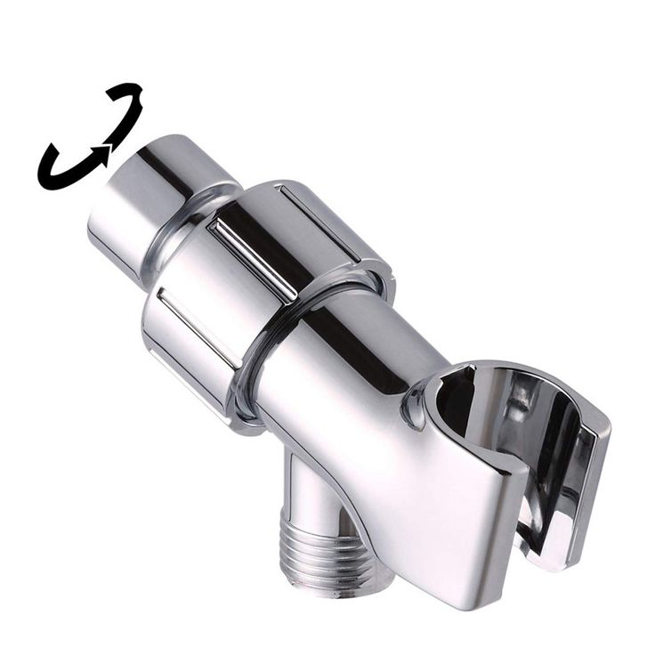 Contemporary Hand Shower Head Silver 3-Spray Pattern Wall Mounted Shower Head