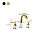 Widely Used Bathroom Faucet 3 Hole Round Sink Faucet