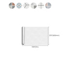 Modern Tile Peel & Stick PVC Grid Pattern Self-Adhesive Wallpaper