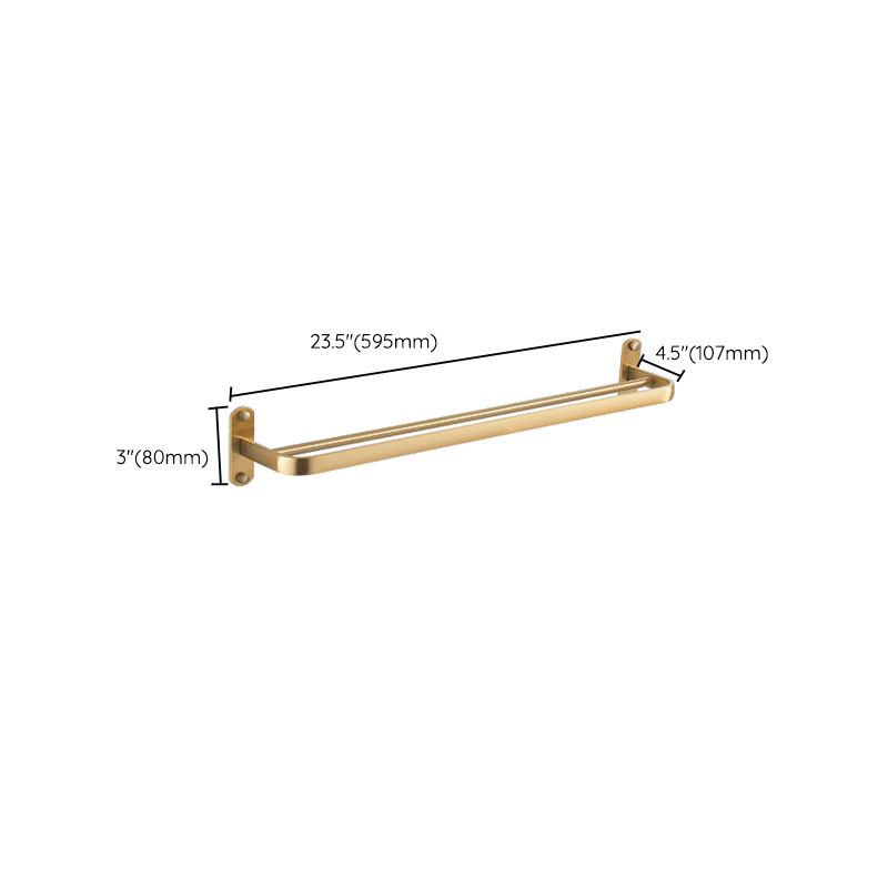 Modern Bathroom Hardware Paper Holder Bathroom Shelf Gold Bathroom Accessories Set