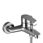 Contemporary Bathtub Filling Trim 304 Stainless Steel Wall Mounted Bathtub Faucet
