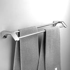 Silver Bathroom Accessories Hardware Set Modern Bathroom Accessories Kit